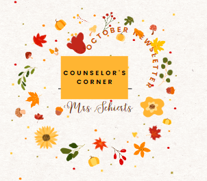 Counselor's Corner October Logo