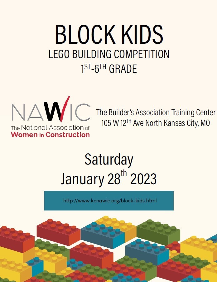 Block Kids Lego Competition Flyer 2023