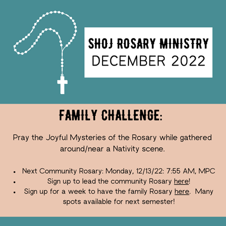 CPS December 22 Rosary Note